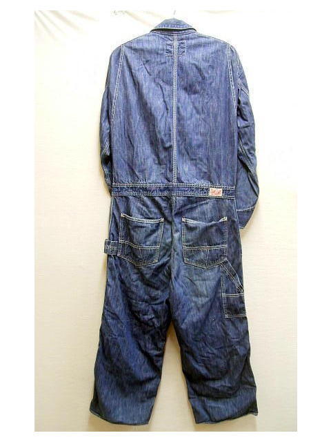 i443＊ Buco JOE McCOY 8hour union デニム ツナギ 即決 [JOE MCCOY] 8hour union つなぎ ジャンプスーツ オールインワン