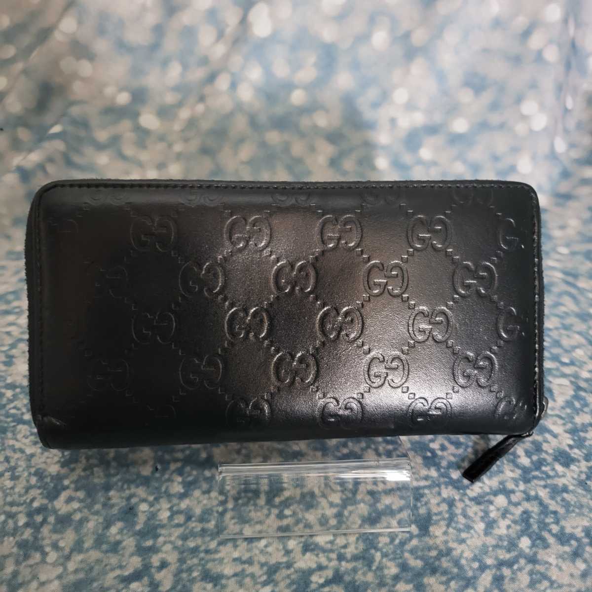 1807 Gucci グッチ メンズ レディース ラウンドファスナー長財布 黒 １スタ 女性用財布 売買されたオークション情報 Yahooの商品情報をアーカイブ公開 オークファン Aucfan Com