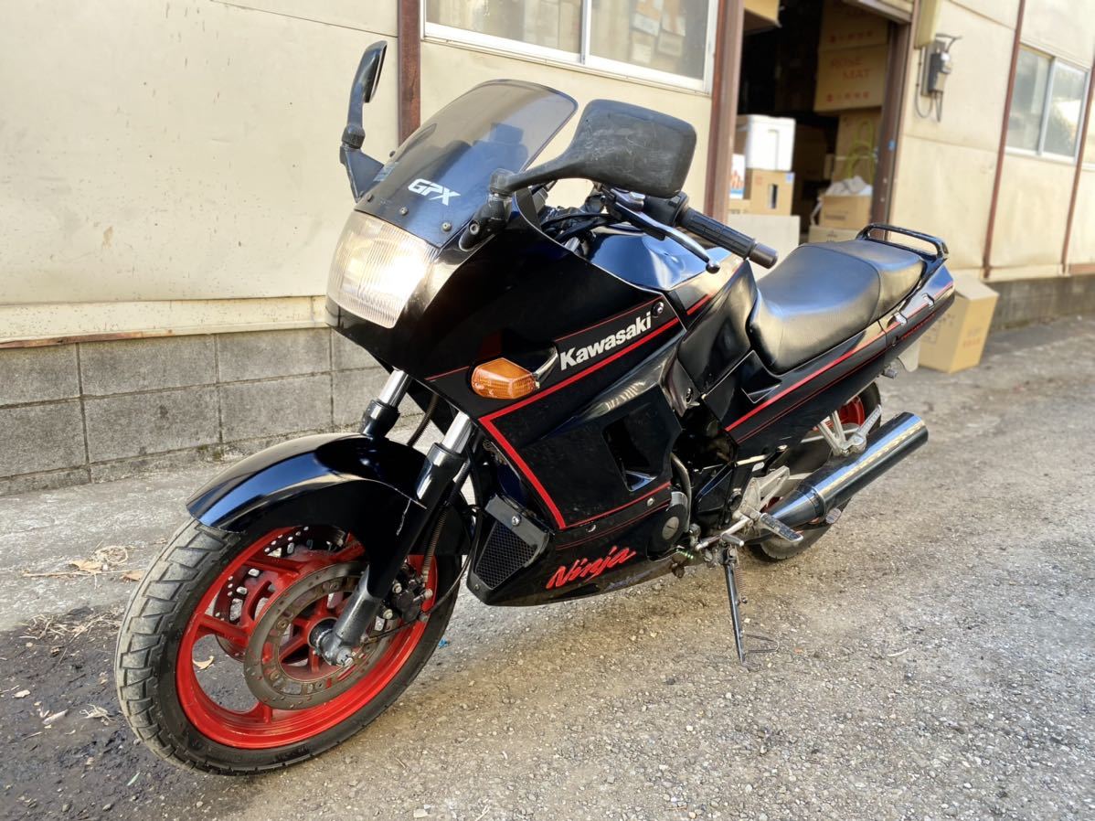 GPX250R 走行15821キロ エンジン始動動画有り！返品可能！EX250E