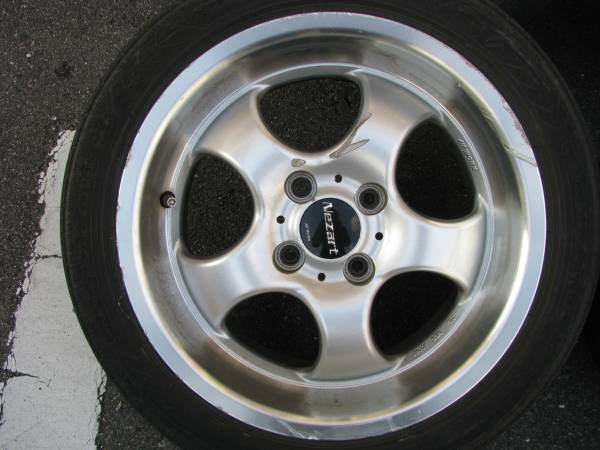 ワーク ネッツァルトスポーク 15インチタイヤホイール中古品(ラジアル  