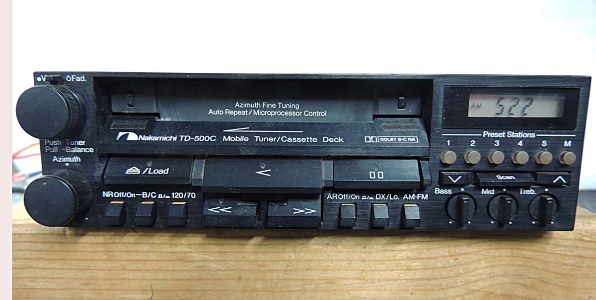 ナカミチ TD－500 TD-500 Nakamichi カセットデッキ Kicker Blaupunkt
