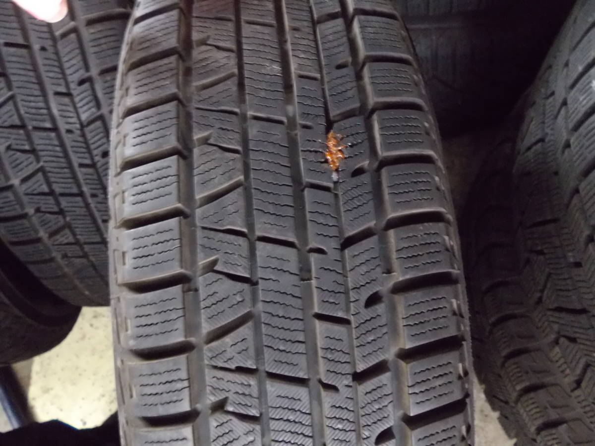 三菱アルミホイール　13×4　PCD100　+46★深溝のスタッドレス　155/65R13　4本＃トッポ・ミニカ 13インチ 14インチ 2026年最新Yahoo!オークション 中古鉄ホイールセット 145&frasl;80R13 9.5j