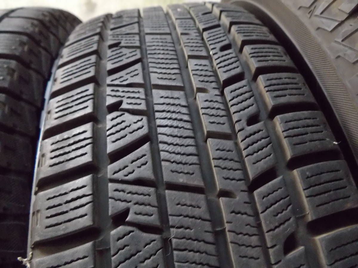 三菱アルミホイール　13×4　PCD100　+46★深溝のスタッドレス　155/65R13　4本＃トッポ・ミニカ 13インチ 14インチ 2026年最新Yahoo!オークション 中古鉄ホイールセット 145&frasl;80R13 9.5j