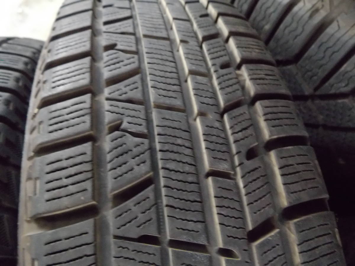 三菱アルミホイール　13×4　PCD100　+46★深溝のスタッドレス　155/65R13　4本＃トッポ・ミニカ 13インチ 14インチ 2026年最新Yahoo!オークション 中古鉄ホイールセット 145&frasl;80R13 9.5j