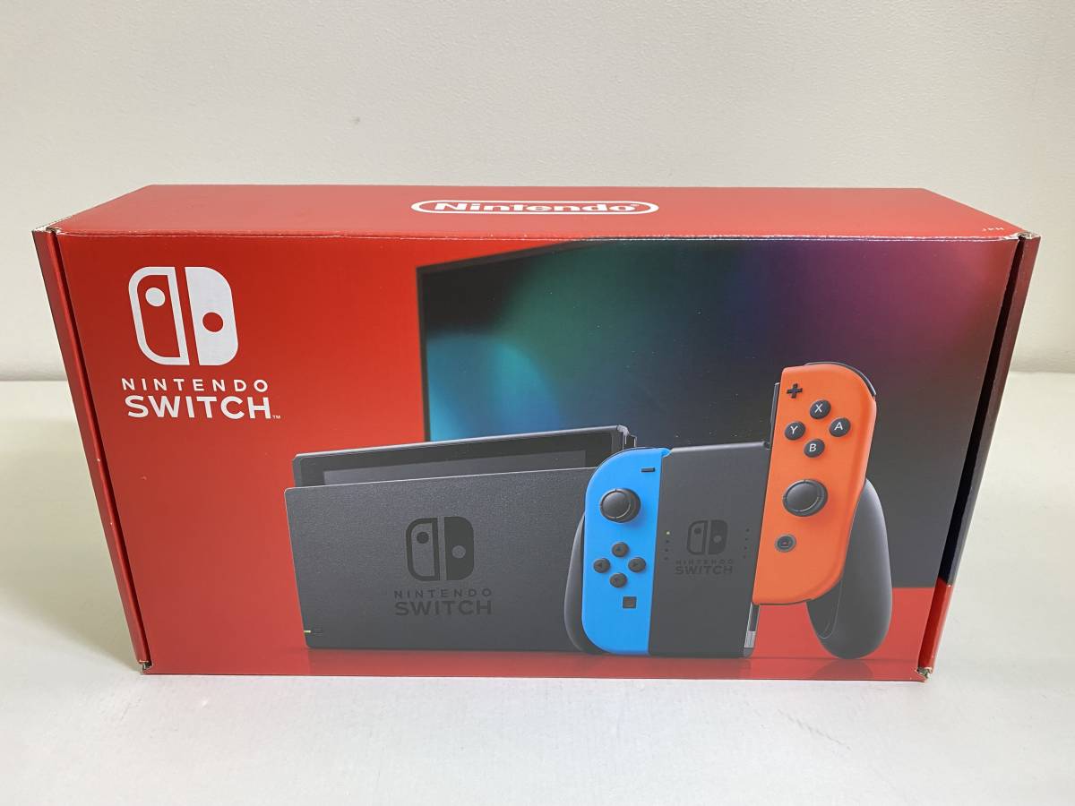 Nintendo Switch 本体 ネオンブルー⁄ネオンレッド 任天堂 バッテリー