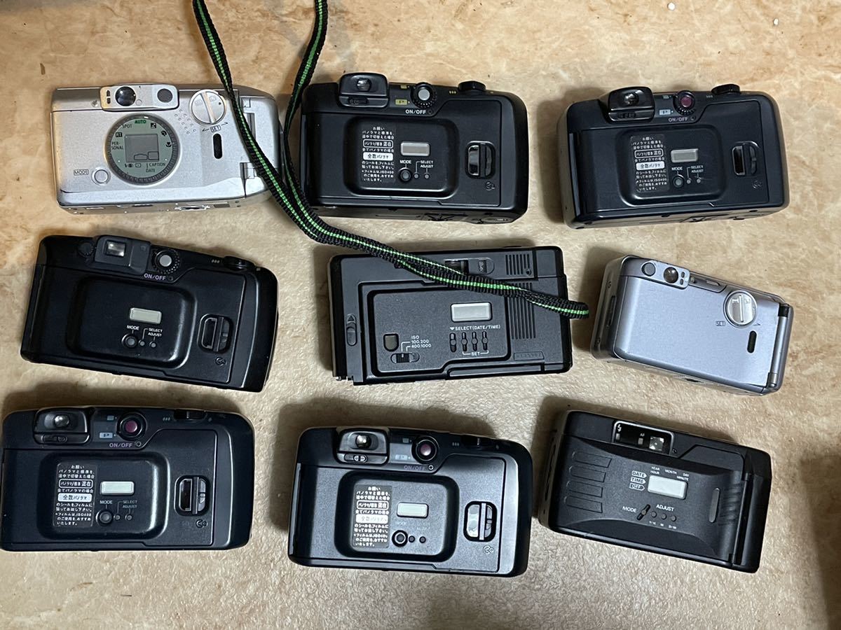 Canon PENTAX OLYMPUS MINOLTA まとめ ， コンパクトフィルムカメラ