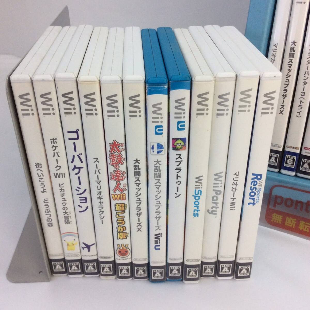 Wii オンライン ソフト90本 Nintendo Wii 本体 ゲームソフト9本