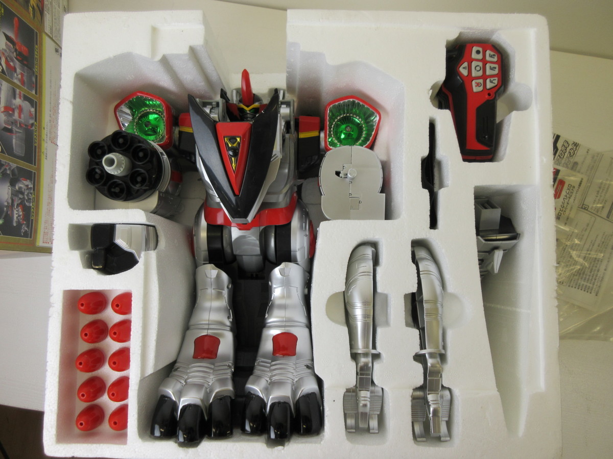 ジャンク品☆未来戦隊タイムレンジャー☆DXブイレックスロボ＆DV 