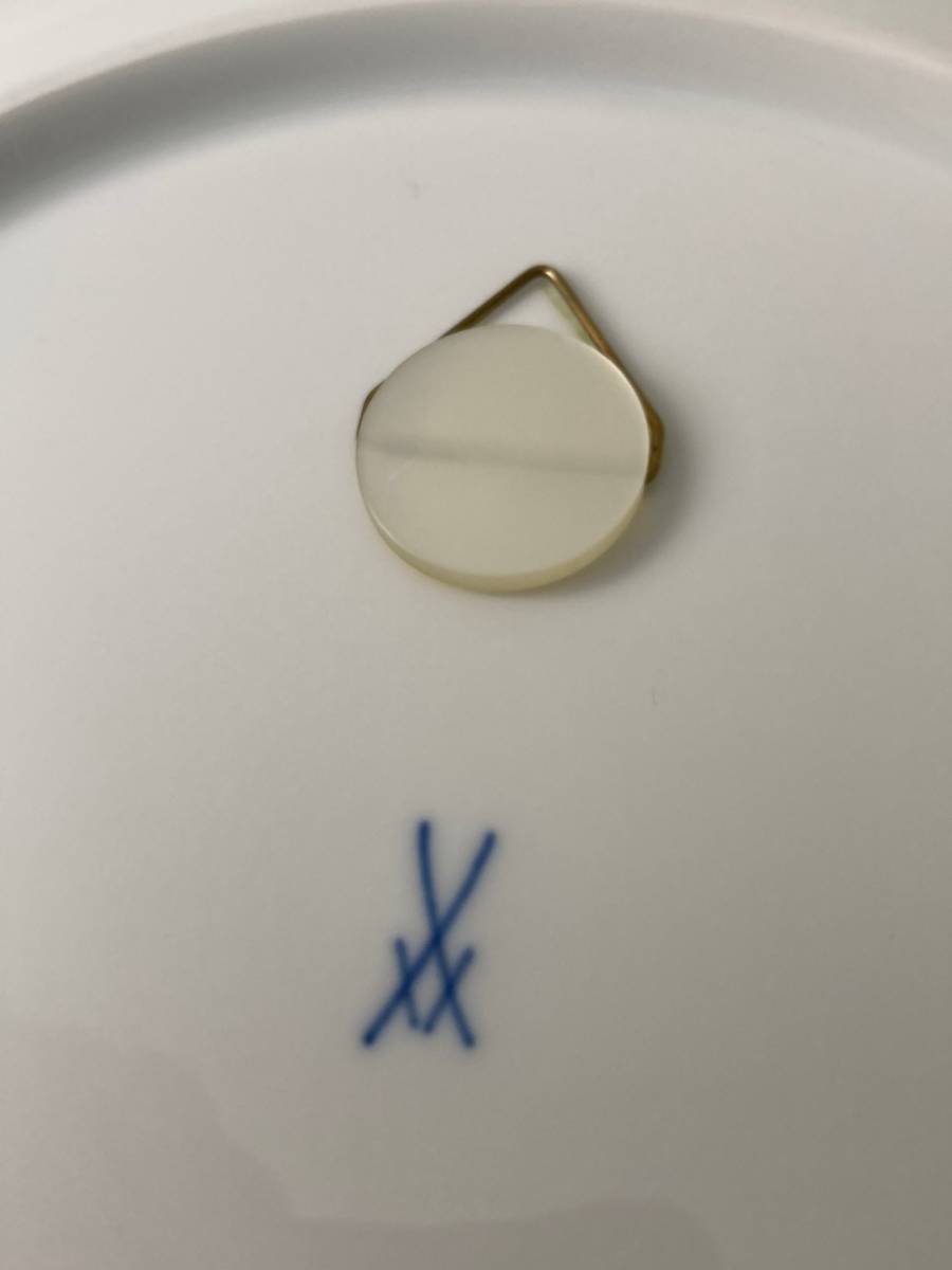 マイセン Meissen Aquatinta アクアティンタ 双剣マーク 飾り皿 絵皿