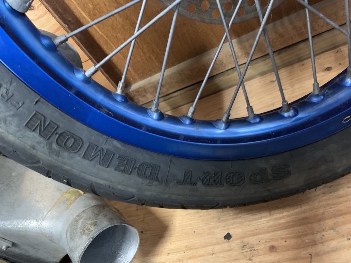 CRM250 モタードホイール エキセル EXCEL rim ポン付け XR250 CRF250