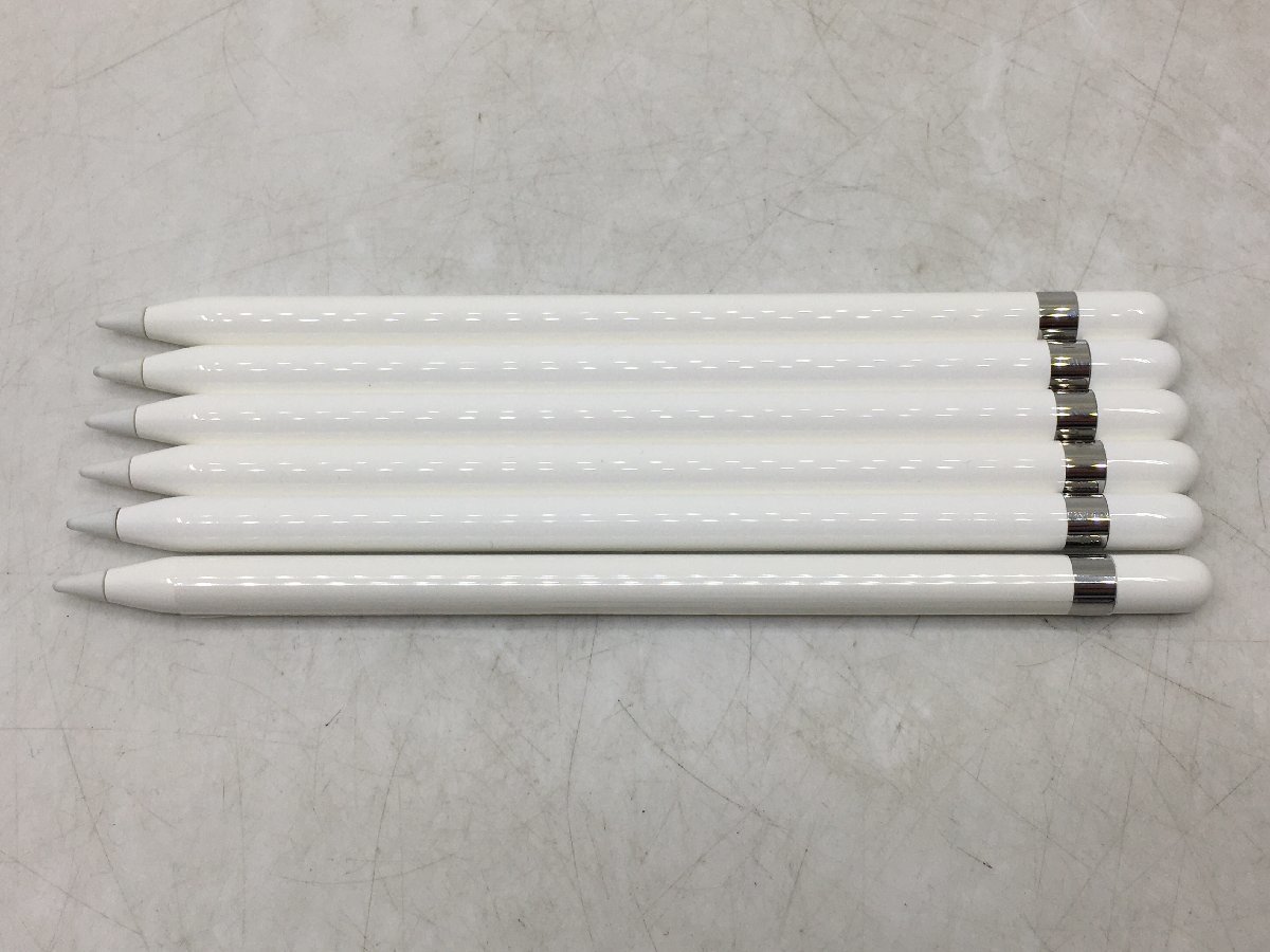 ジャンク【Apple】Apple Pencil 第1世代 A1603 動作不良 6本セット 外
