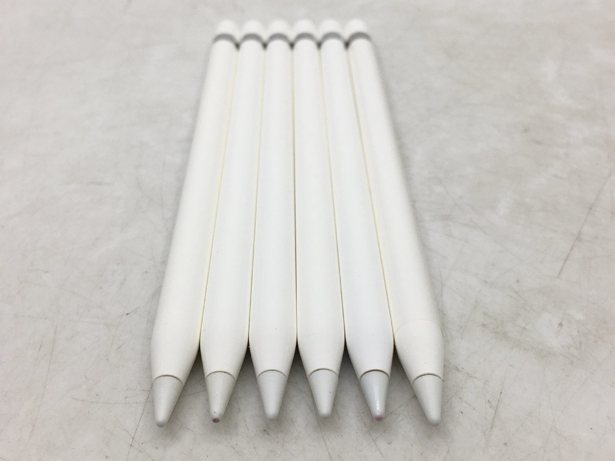 ジャンク【Apple】Apple Pencil 第1世代 A1603 動作不良 6本セット 外