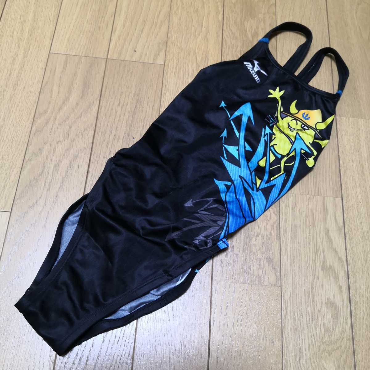 ハイカット マイティライン 85NE-066 ミズノ 競泳水着 140 光沢 Fina