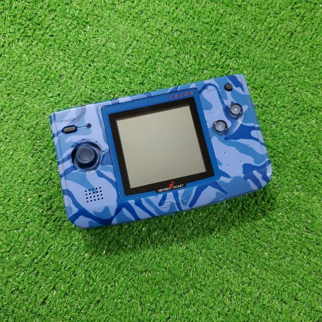 SNK ネオジオポケット カラー NEOGEO POCKET color 本体 ブルー 