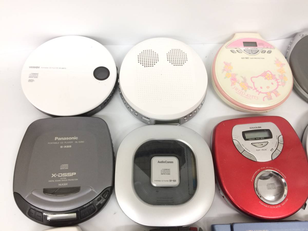 〖未チェック・ジャンク〗ポータブルプレイヤー　まとめ ポータブルプレイヤー まとめ売り ジャンク