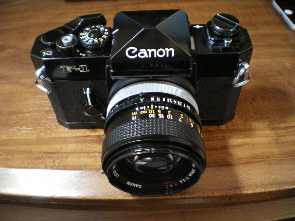 F1.4 CANON F-1 50mm FD 旧 後期 フィルムカメラ 一眼 キャノン