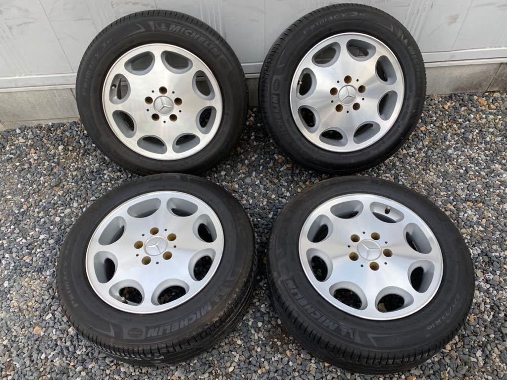 メルセデスベンツ 純正ホイール サマータイヤ 225/55R16 16年19週 8J 