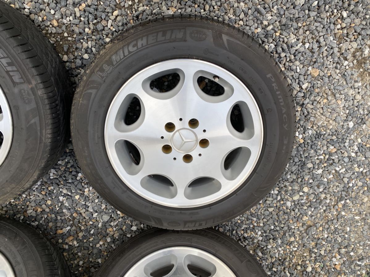 メルセデスベンツ 純正ホイール サマータイヤ 225/55R16 16年19週 8J 
