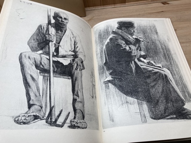 安井曽太郎素描集 1904-1910/安井曾太郎/梅原龍三郎 序 CEB462 安井