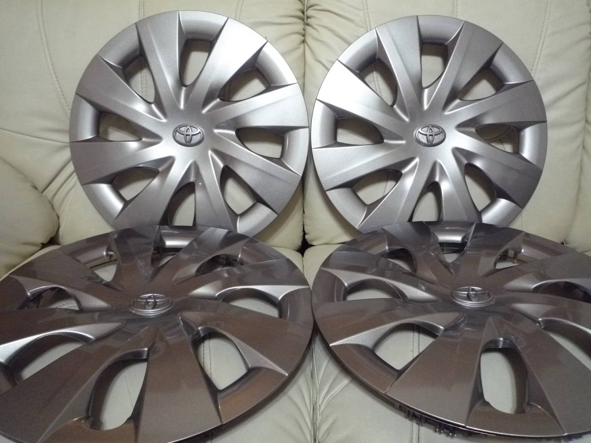 新作入荷，限定セール 新車外し 4枚 トヨタ純正 スぺイド 15インチホイールキャップ 限定色 ハイグロス メッキ調 綺麗な商品(純正品)｜売買されたオークション情報、yahooの商品情報をアーカイブ公開 - オークファ 純正品