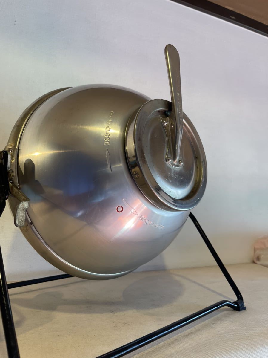 昭和レトロ カモメホーム洗濯機 林製作所 球体 手回し式 メルカリ