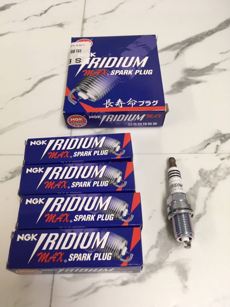 激安大特価，新品 0401r2507 NGK 日本特殊陶業 イリシ゛ウムフ゜ラク゛ IRIDIUM MAX BKR5EIX-11P 4本セット ポンチカシメ型 STOCK NO. 1219(スパークプラグ)｜売買されたオークション情報、yahooの商品情報をアーカイブ公開 - スパークプラグ