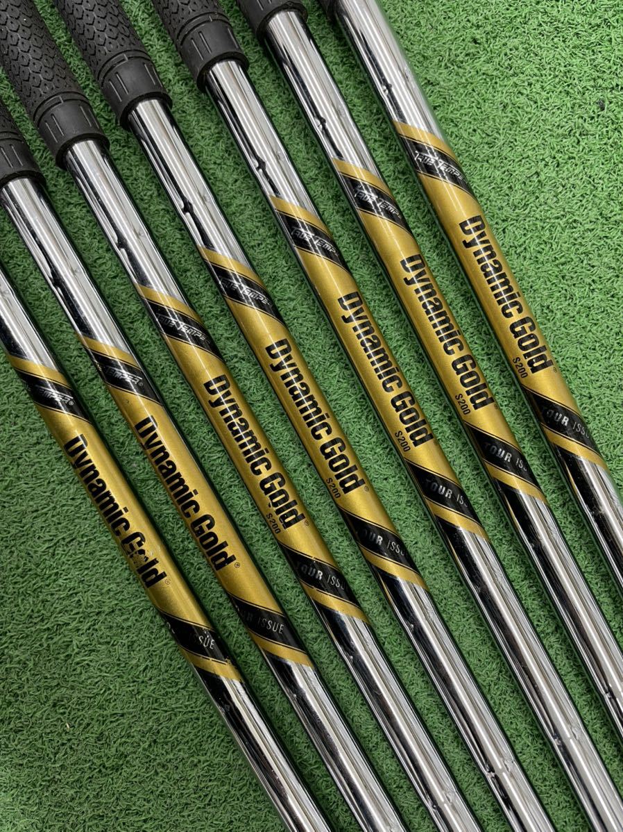Dynamic Gold ツアーイシュー S200 4~P 7本セット トゥルーテンパー ダイナミックゴールド ツアーイシュー TOUR ISSUE