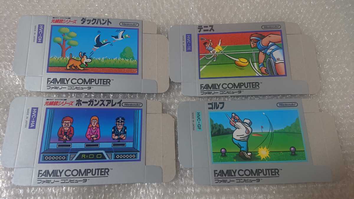 【得価，高品質】 未組み立て 箱のみの出品 ダックハント ホーガンズアレイ テニス ゴルフ ファミコン 銀箱(アクション)｜売買されたオークション情報、yahooの商品情報をアーカイブ公開 - オークファン タイトル