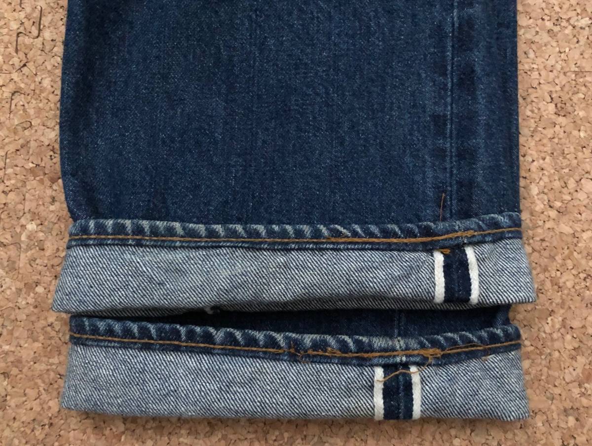 70S LEVIS リーバイス501 66後期 8％ 濃紺状態！リペア済み 