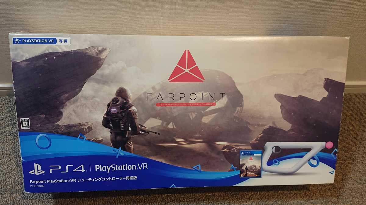 新作，定番 PCJS50019 Farpoint PlayStationVR シューティングコントローラー同梱版(PS4ソフト)｜売買されたオークション情報、yahooの商品情報をアーカイブ公開 - オークファン PS4ソフト