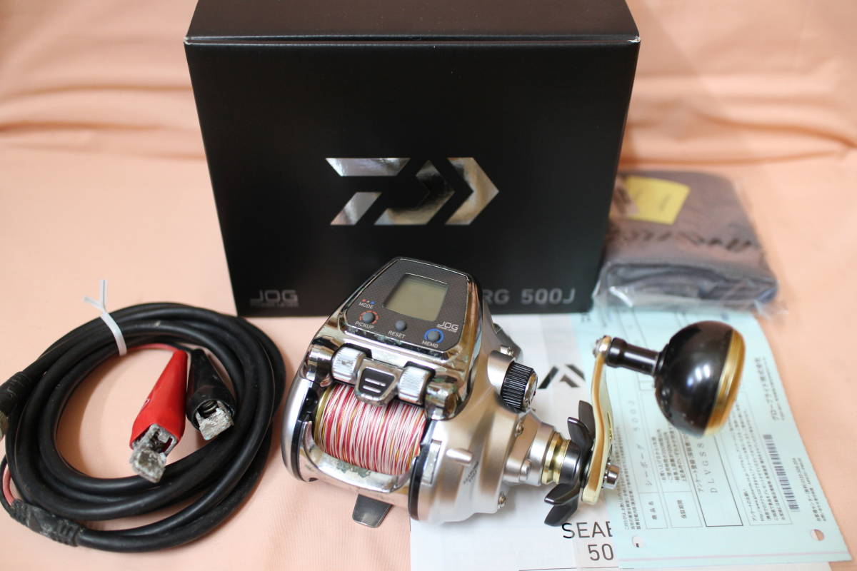 【HOT，低価】 DAIWA ダイワ シーボーグ 500J メーカー点検整備済み(ダイワ)｜売買されたオークション情報、yahooの商品情報をアーカイブ公開 - オークファン 電動