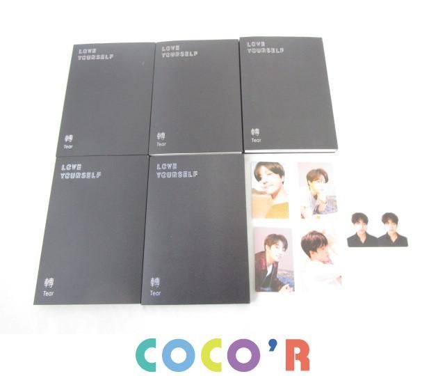 同梱可】良品 韓流 防弾少年団 BTS CD LOVE YOURSELF 轉 4種 5点 