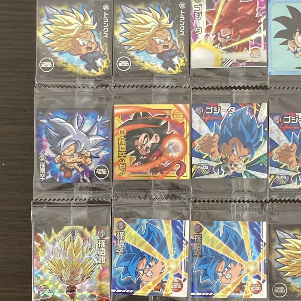 コレクター必見】☆ドラゴンボール 超戦士シール 50枚まとめ売り 