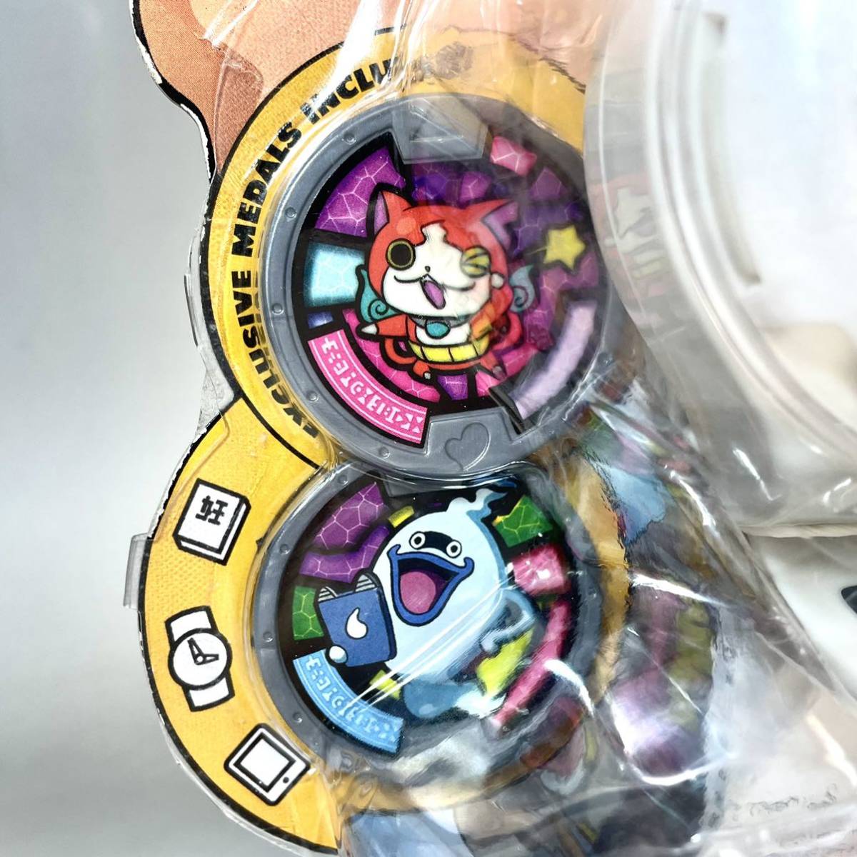 海外版 DX妖怪ウォッチ US版 妖怪メダル ジバニャン ウィスパー Hasbro