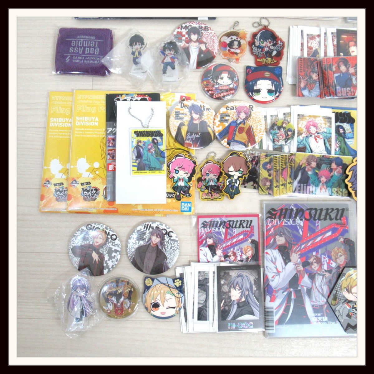 ヒプノシスマイク ヒプマイグッズセット/マスコット/CD/缶バッジ 