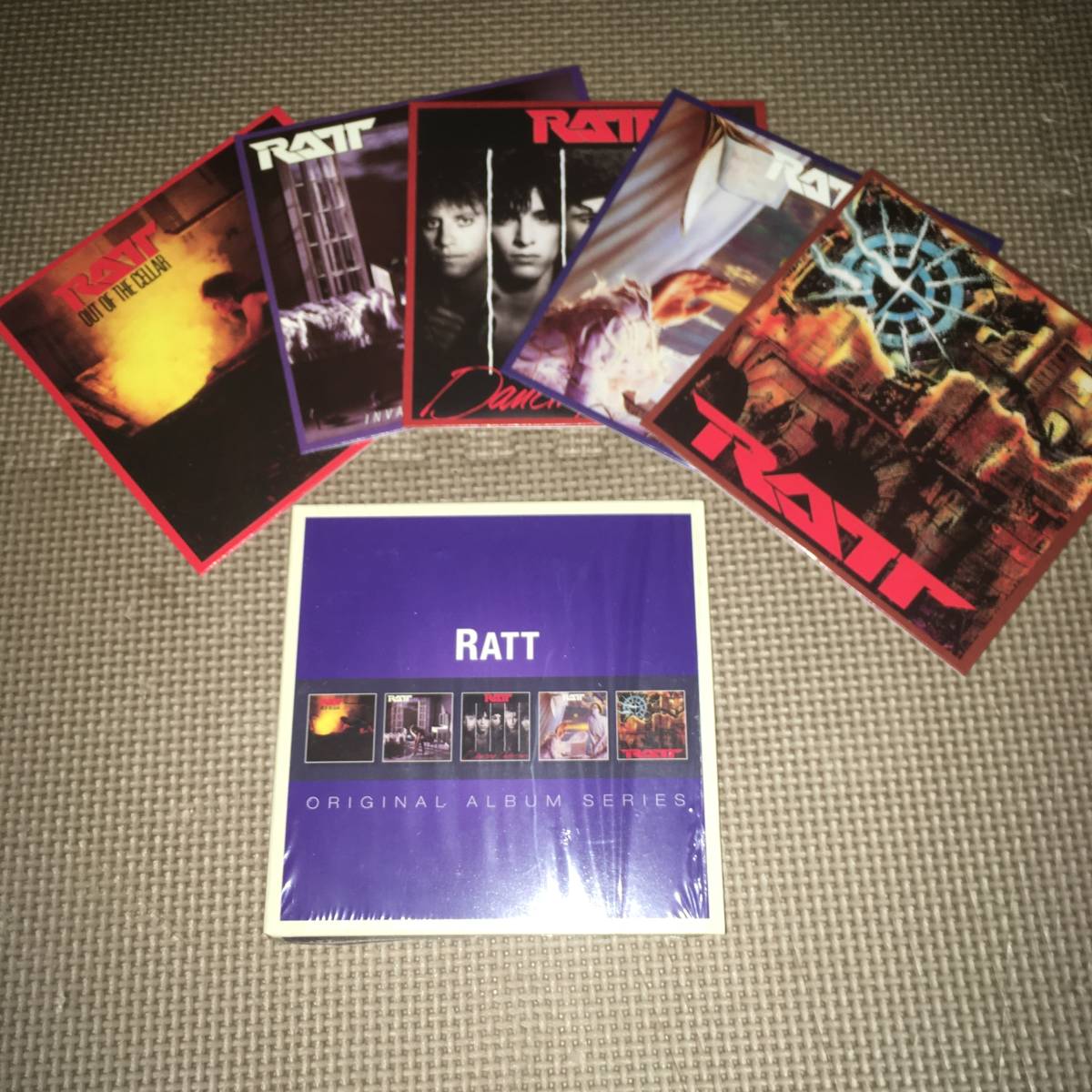 ラット RATT ORIGINAL ALBUM SERIES / 5CD MOTLEY CRUE STRYPER POISON QUIET ...