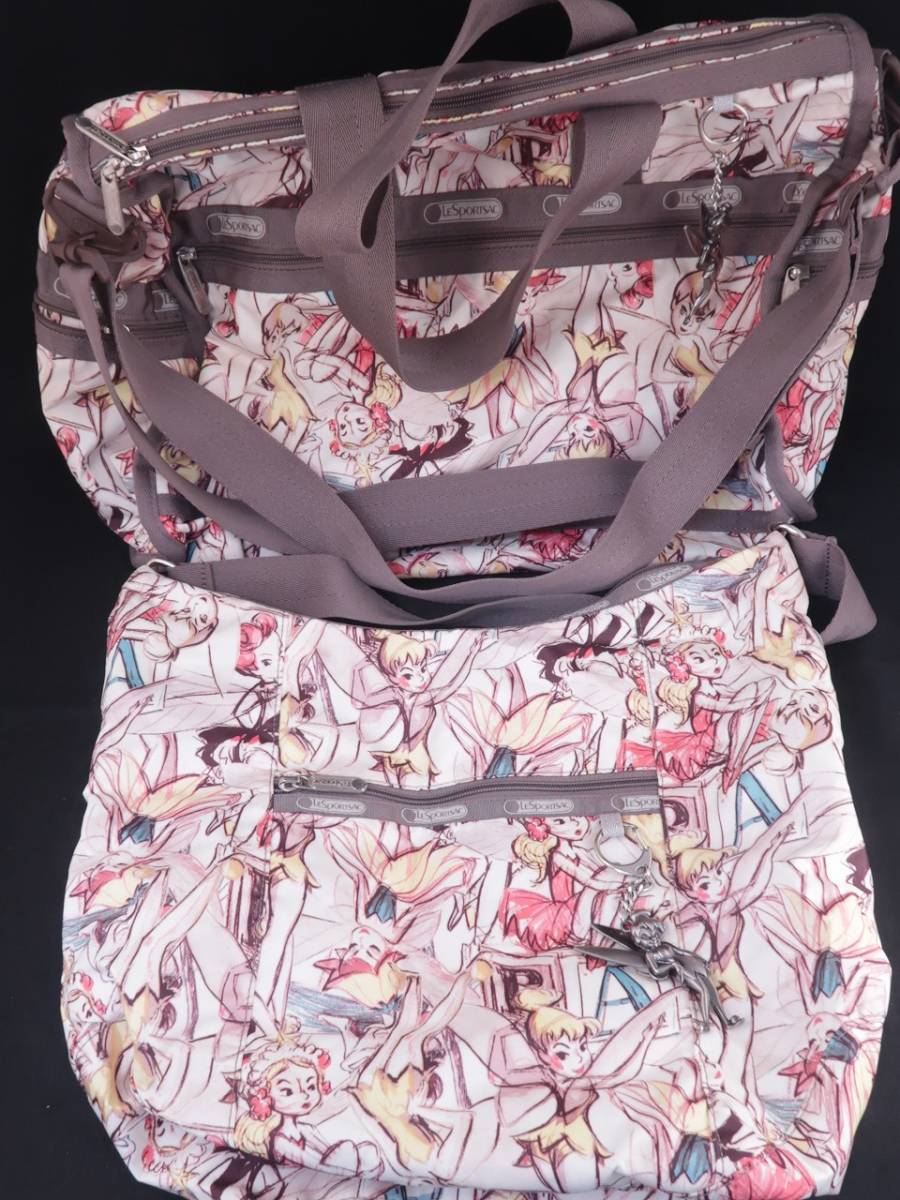 LeSportsac レスポートサック ディスニー ティンカーベル ボストン 