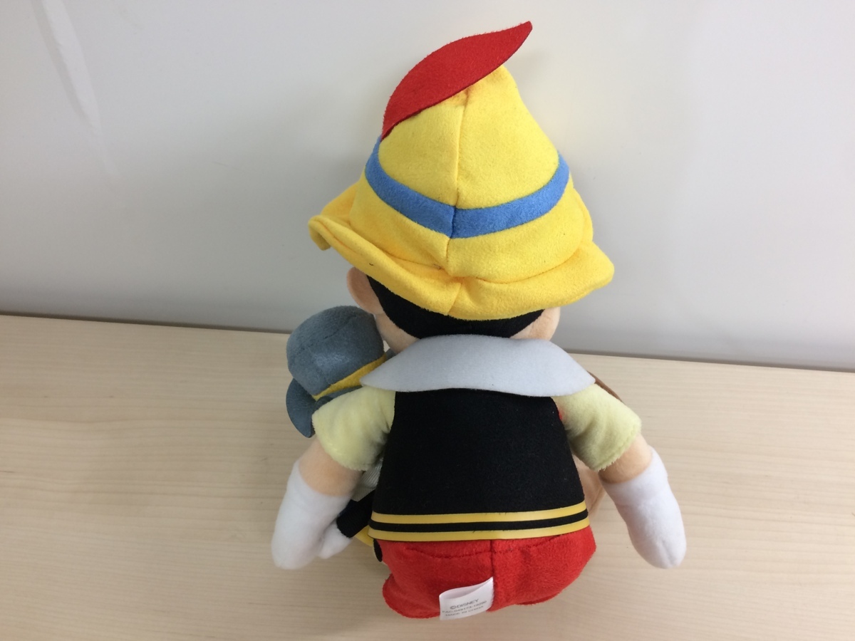 ディズニー ストア ピノキオ＆ジミニークリケット ぬいぐるみ 7A3 【60
