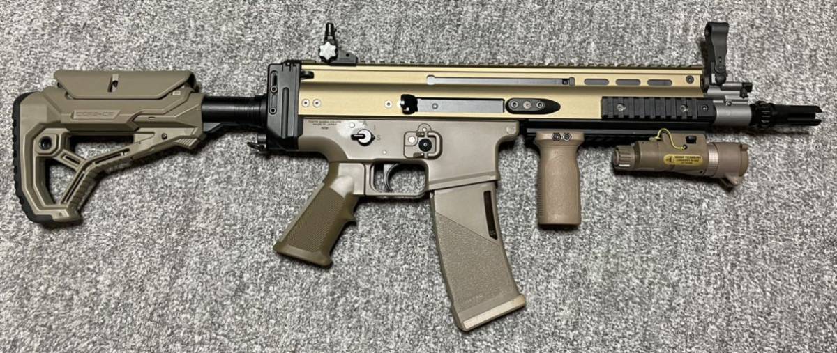 東京マルイ 次世代電動ガン SCAR-L CQC FDE M4ストック(電動ガン