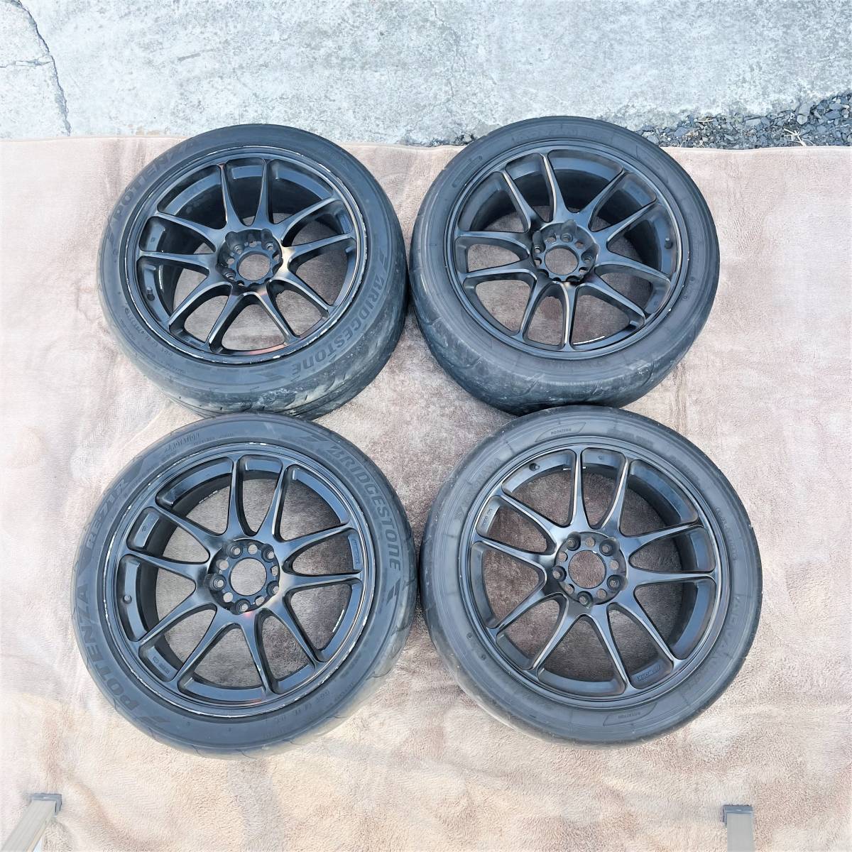 CR WORK EMOTION Kiwami アルミホイールのカスタムオーダーが可能 