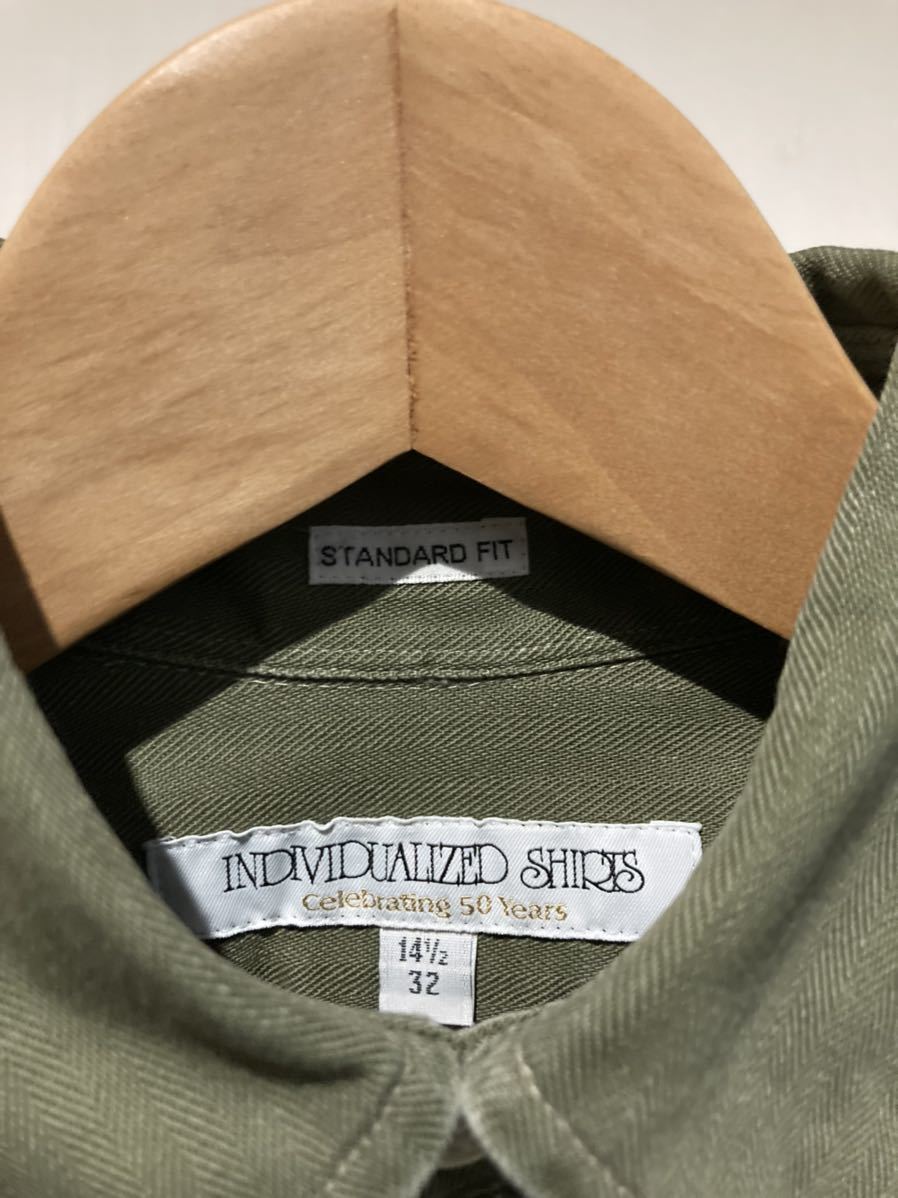 INDIVIDUALIZED SHIRTS インディビジュアライズドシャツ STANDARD FIT 