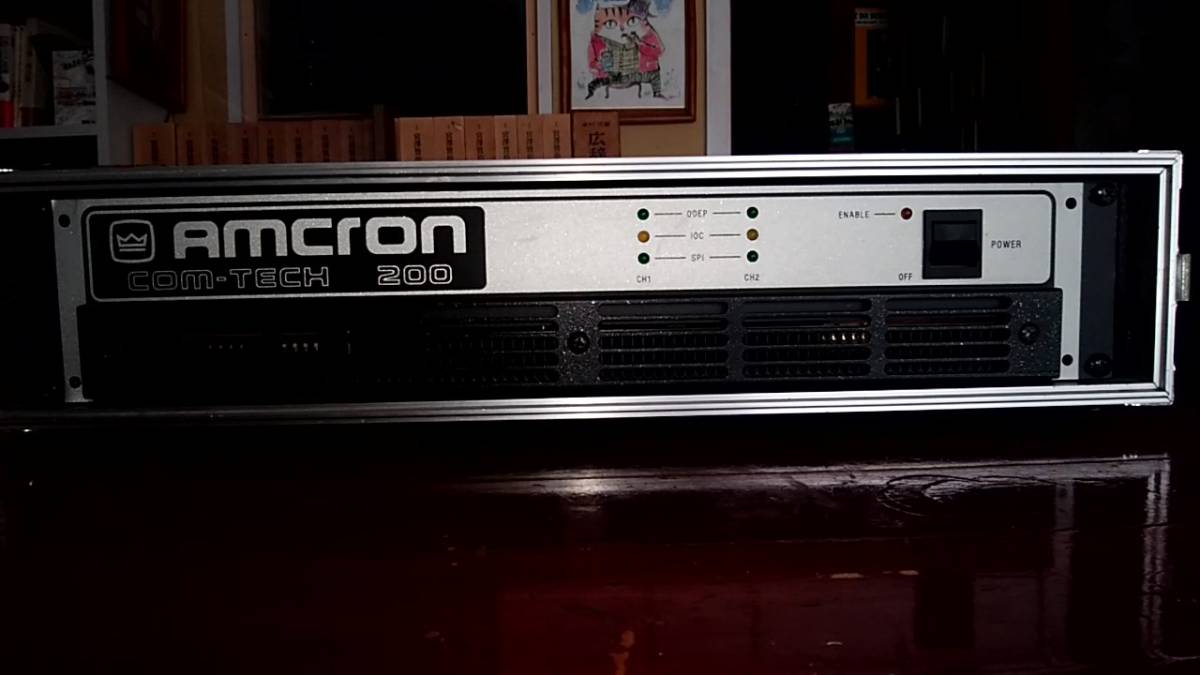 Yahoo!オークション パワーアンプ ハードケース付き Amcron Crown XTi