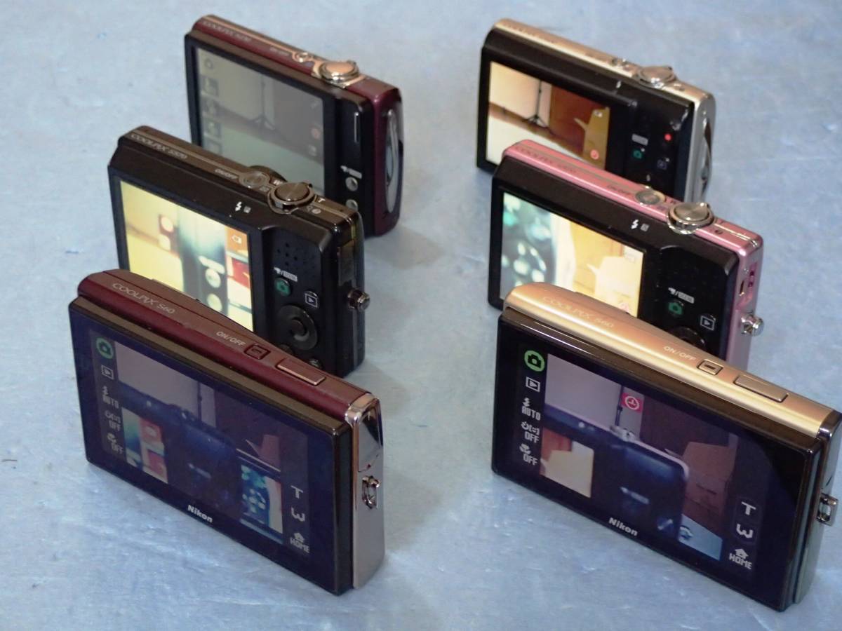 Nikon EN-EL10 Coolpix 2-Pack Camera El10 Nikon、EN-EL10バッテリー使用「 COOLPIX S5100 / S570 / S230 / S60 」 の6台組