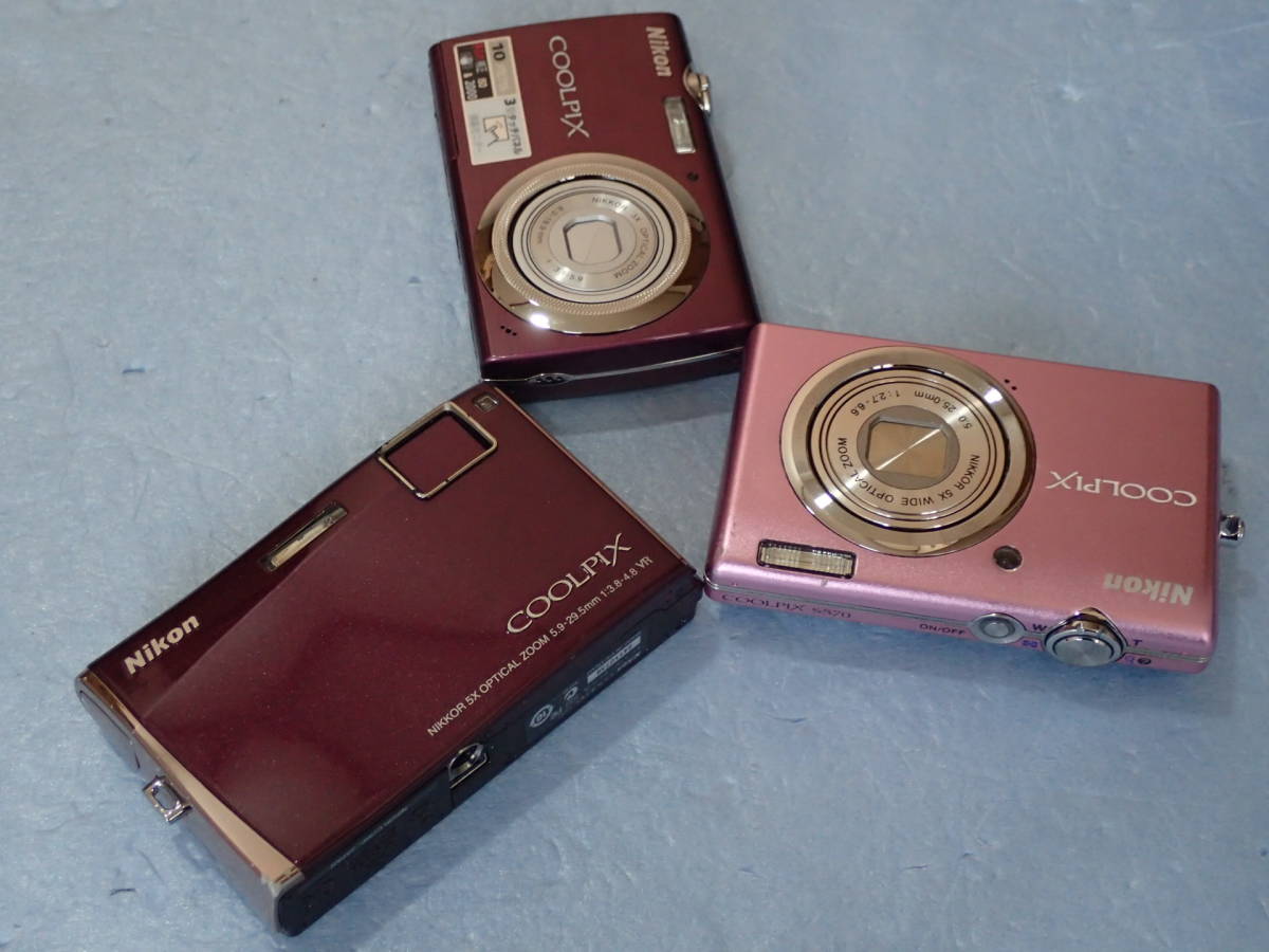 Nikon EN-EL10 Coolpix 2-Pack Camera El10 Nikon、EN-EL10バッテリー使用「 COOLPIX S5100 / S570 / S230 / S60 」 の6台組