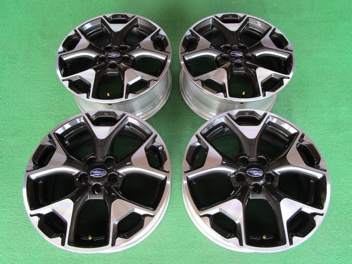 【本物保証，高品質】 新車外し スバル 現行型 GT XV純正 ENKEI 17&times;7J+55 PCD100 4本 2019年3月 インプレッサ スタッドレス等 熊本 送料安い 3000円(純正品)｜売買されたオークション情報、yahooの商品情報をアーカイブ公 5穴