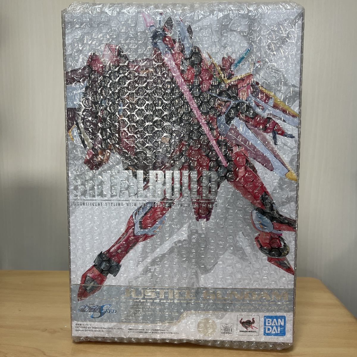 未開封品 METAL BUILD ジャスティスガンダム 検)機動戦士ガンダムSEED 