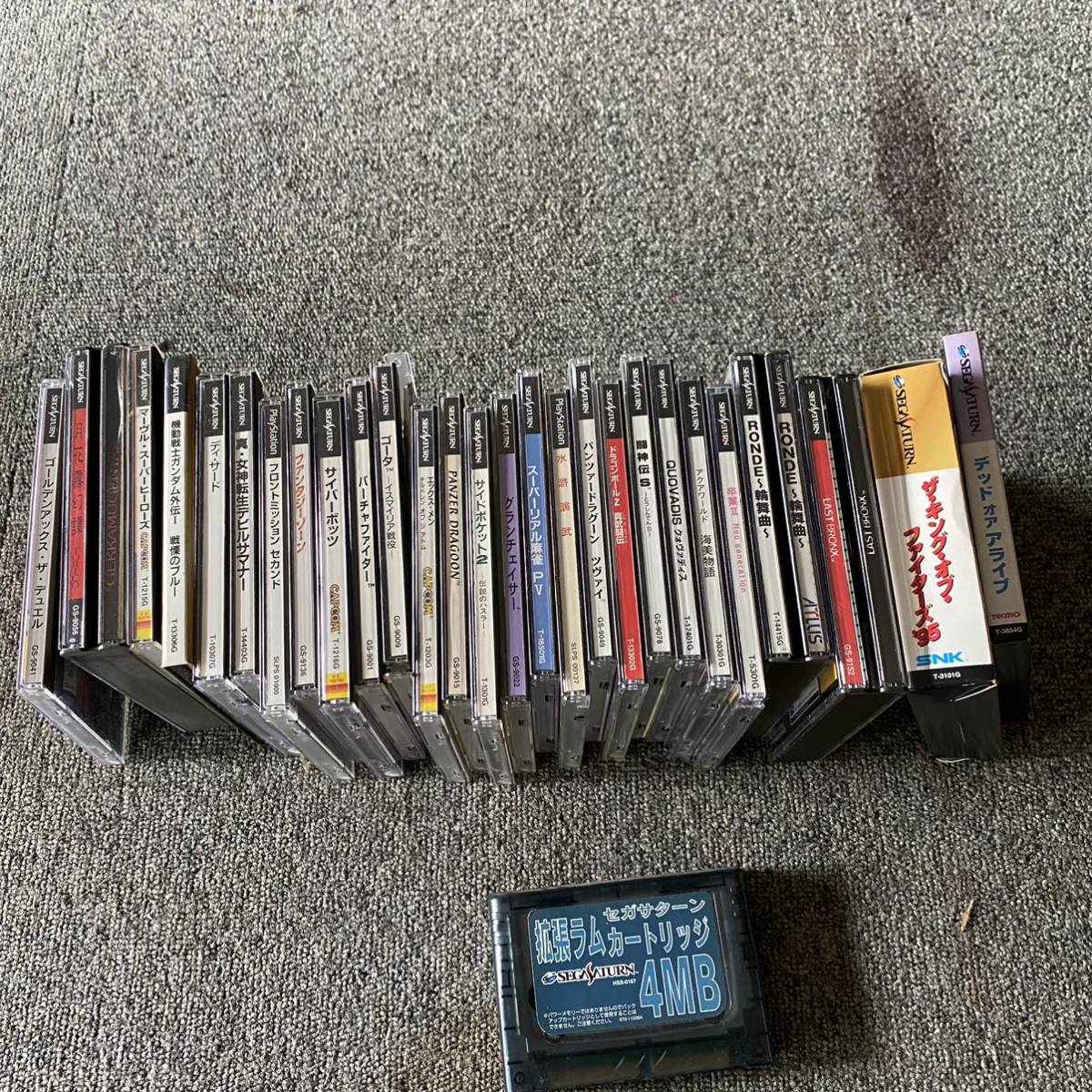 セガサターン ゲームソフト 大量セット セガサターン ゲームソフト 
