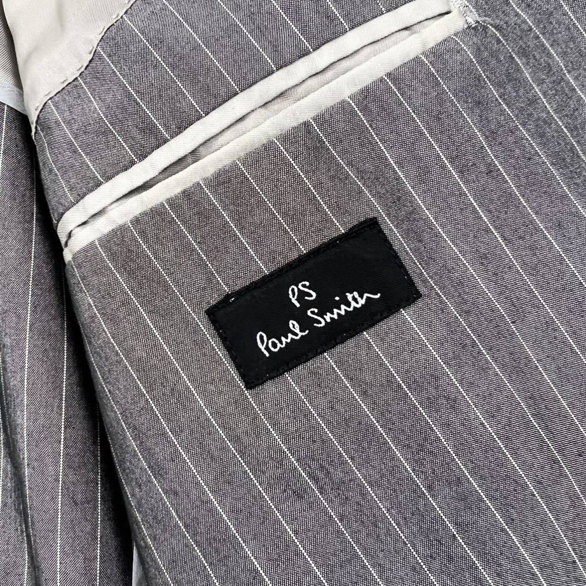 A5 PS PaulSmith 【極上の艶】シルク混 ウール スーツ セットアップ