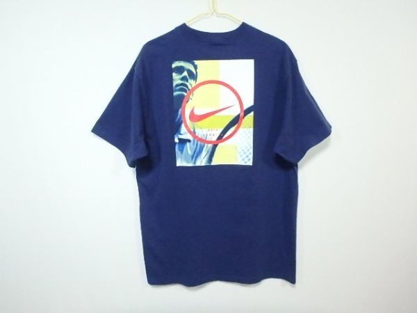メンズ デッドストック 90s USA製 ナイキ アガシモデル ゲームシャツ