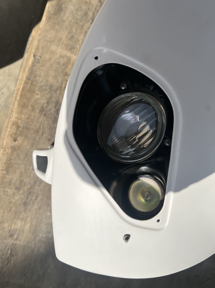 NSR250 MC21 MC28 耐久アッパーカウル ヘッドライト ハーディー パーツ